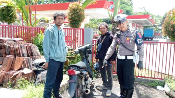 Foto : Oprasi Keselamatan Lodaya, Polres Banjar Tertibkan Knalpot Tidak Standar